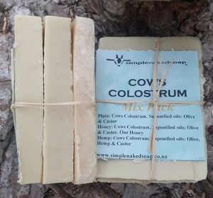 MIX PACK OF Colostrum Castile Soap