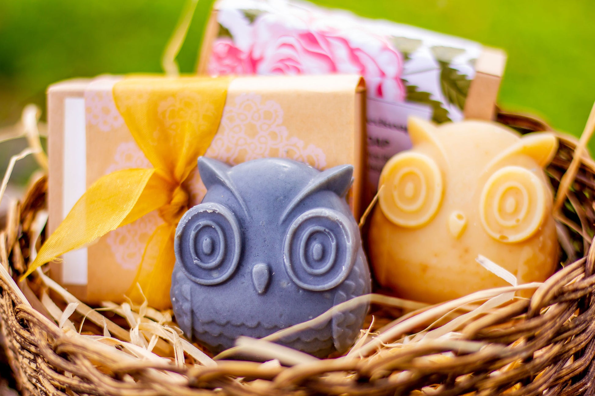 Simplenakedsoap goat milk owl gift soap